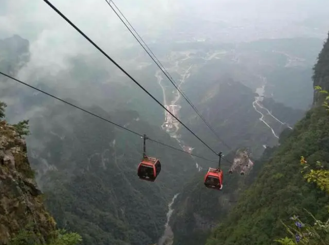 益阳索道缆车的钢索安全吗